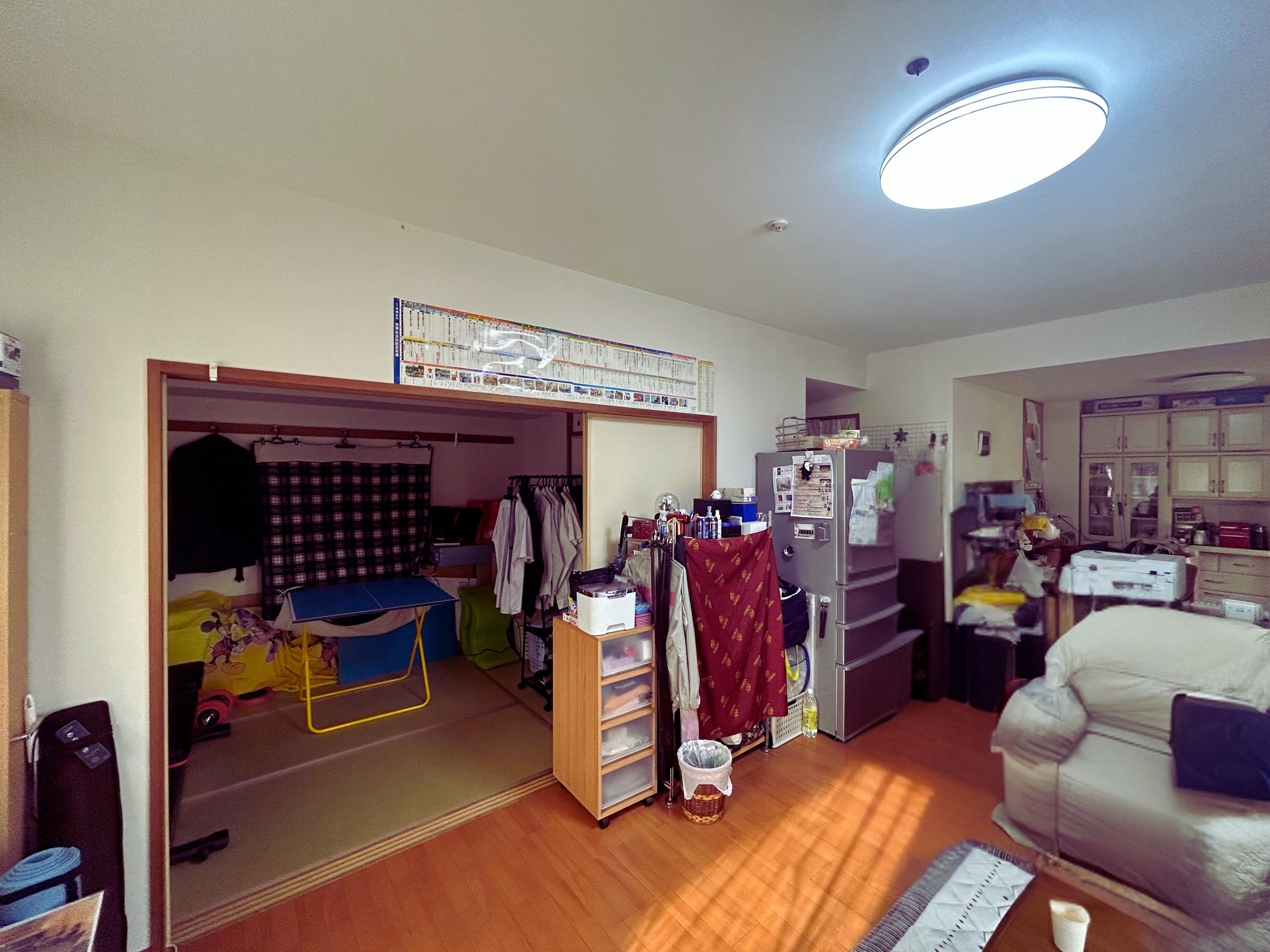 新浦安マンション施工前リビング