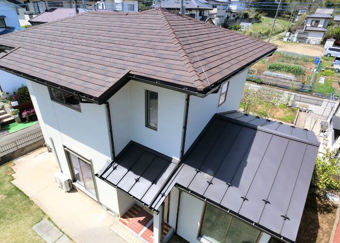市原市戸建て屋根施工後