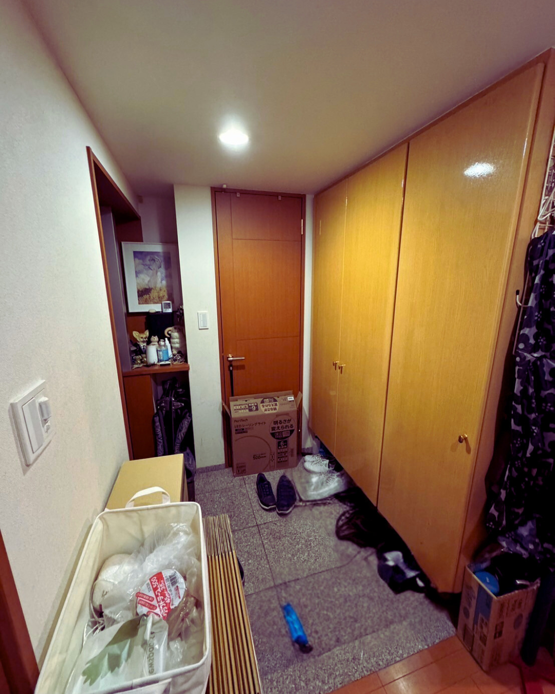 新浦安レジアスフォート玄関施工前