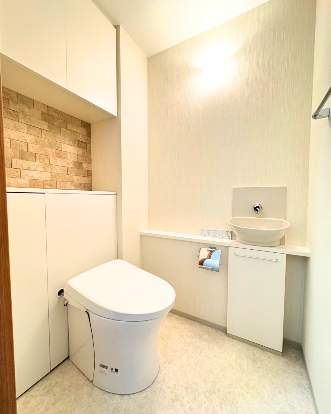 新浦安レジアスフォートのトイレ施工後