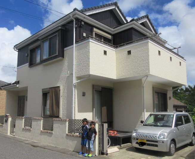 Ｏ様のお宅の塗装後写真