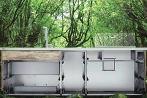 ステディアのステンレスキャビネット