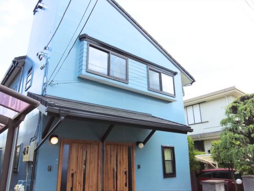柏市外壁塗装施工後