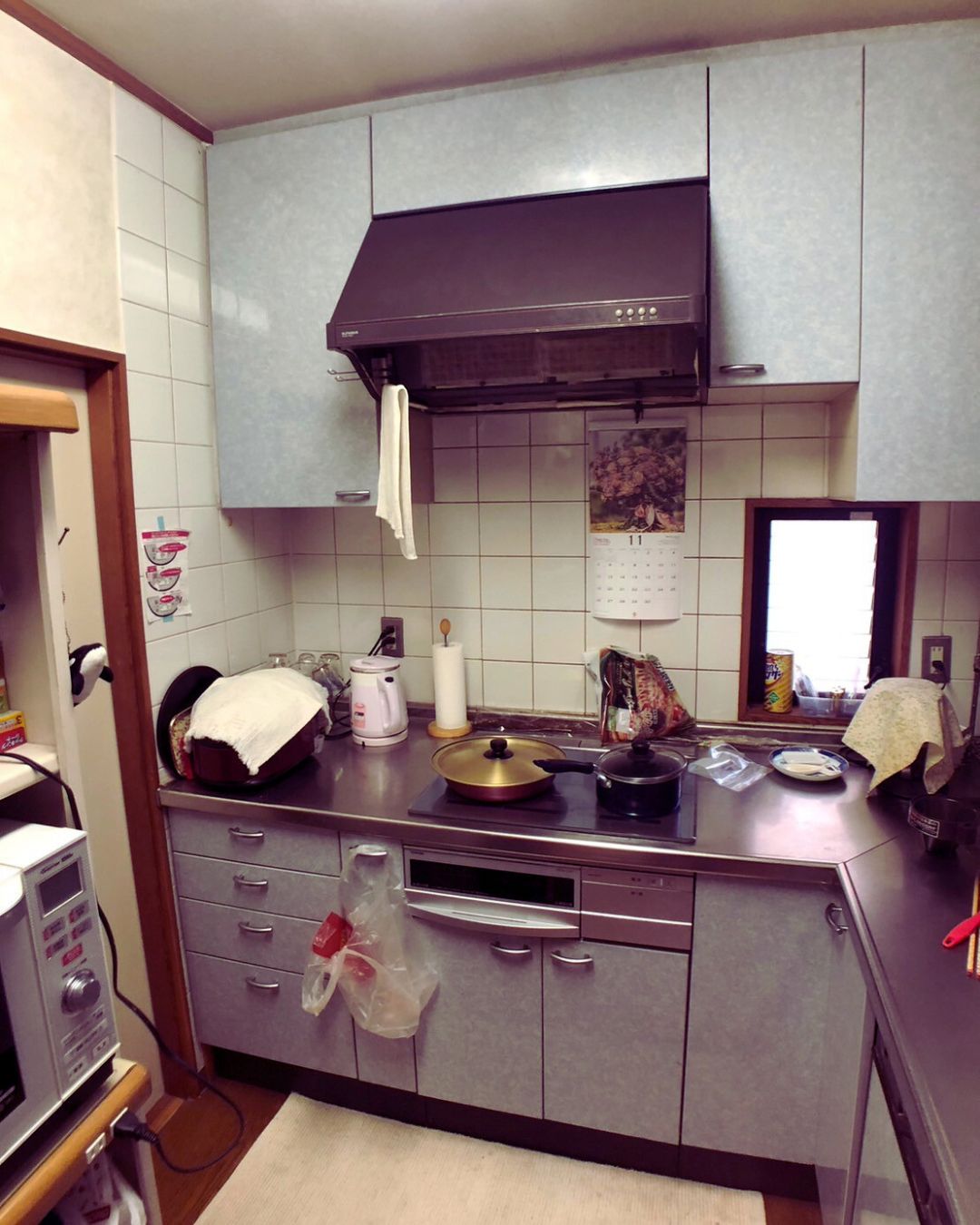 柏市戸建てキッチンビフォー