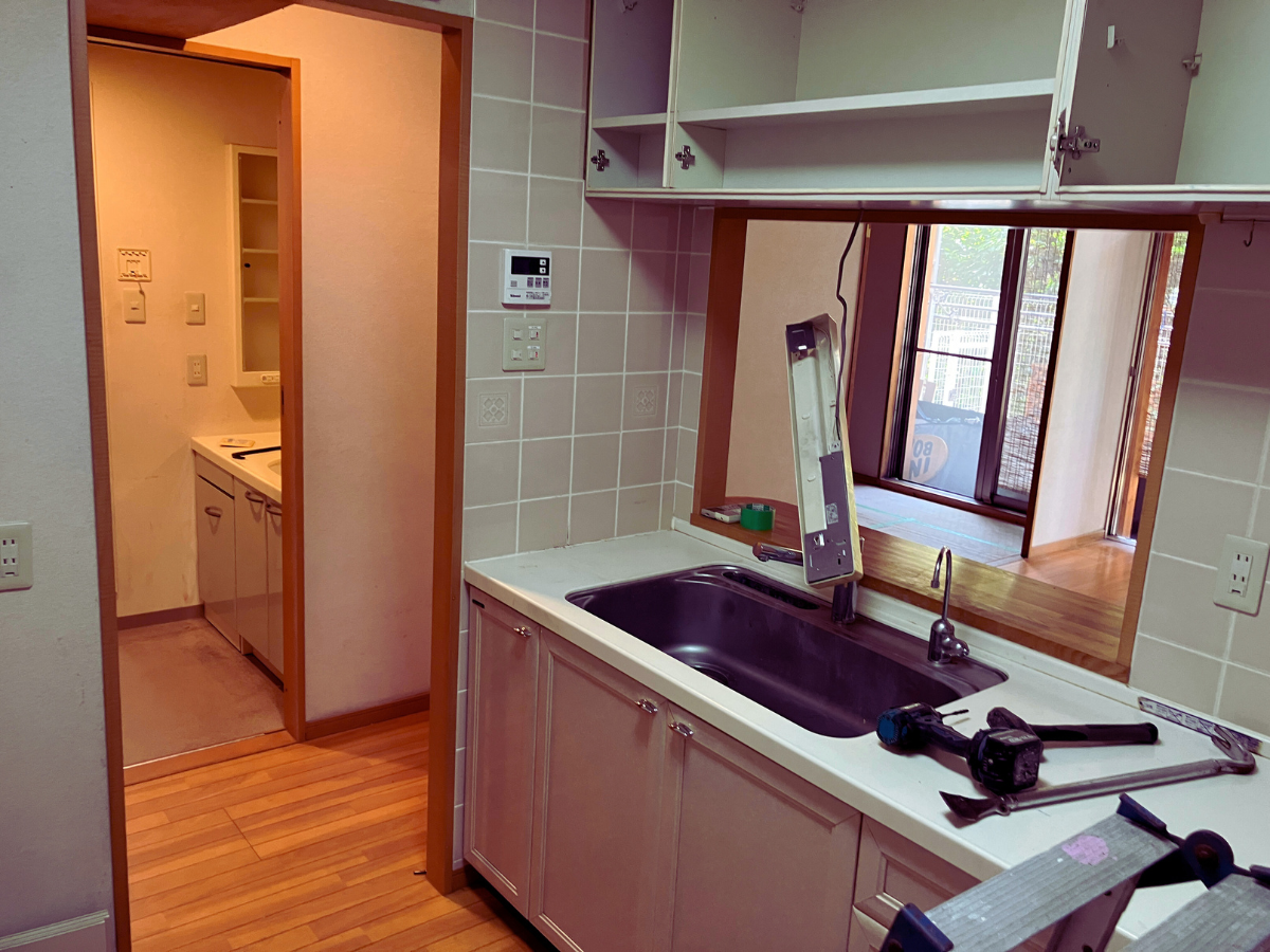 江東区キッチンビフォー